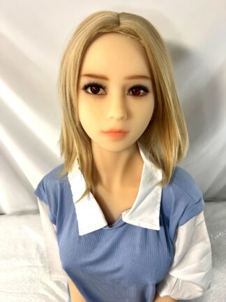 【中古】メーカー不明　TPEドール　自立加工有　ホール一体型　中空胸　約167cm　DF5730