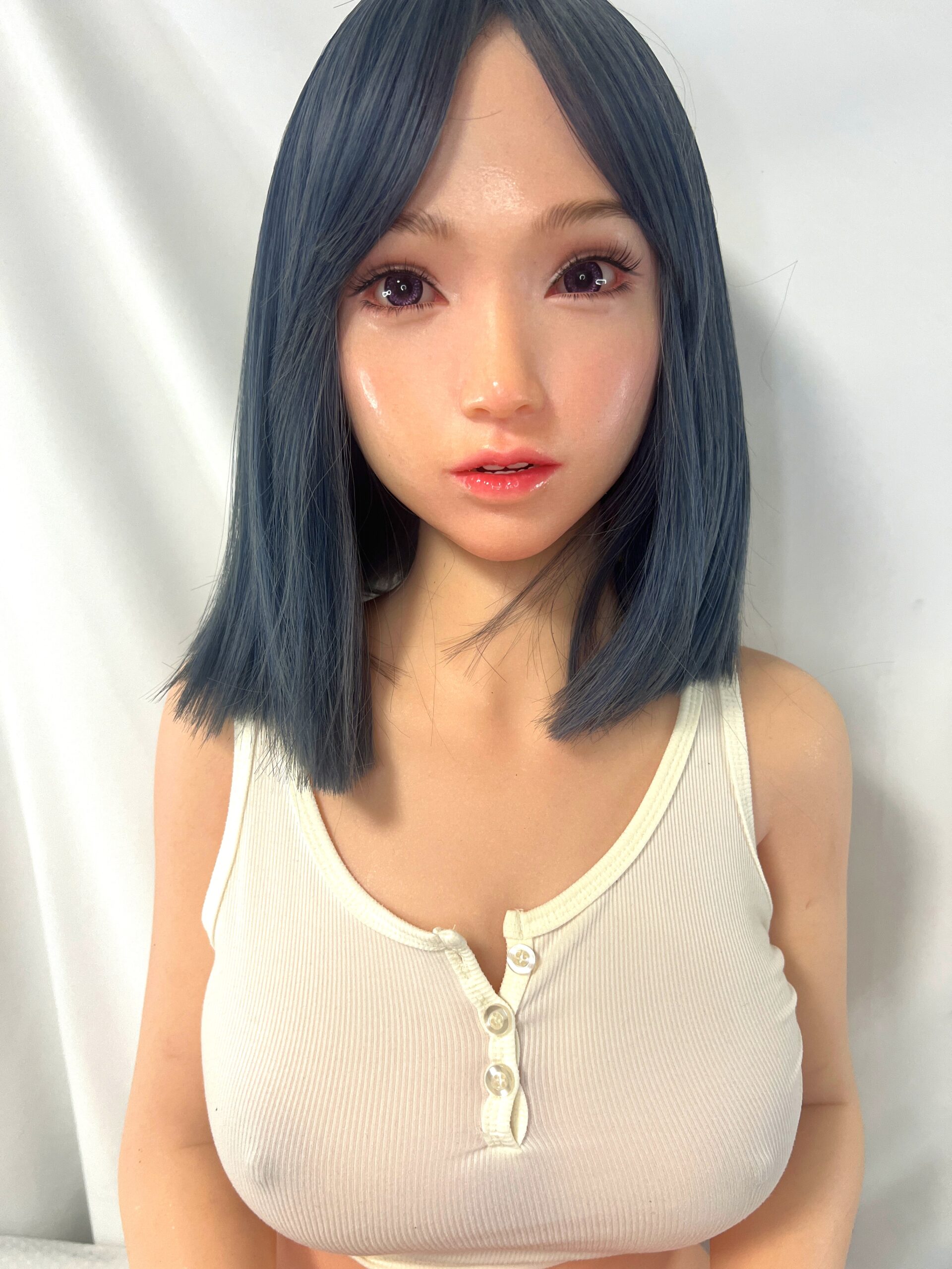 【中古】SINODOLL 戦闘機 Fカップ ハートハンド エアバック包み込み式膣 お尻太もも柔らか仕上げ ヒート機能 リアルメイク 自立加工有 指関節 ホール一体型 ゼリー胸 約167cm DF5732 - 画像 (2)