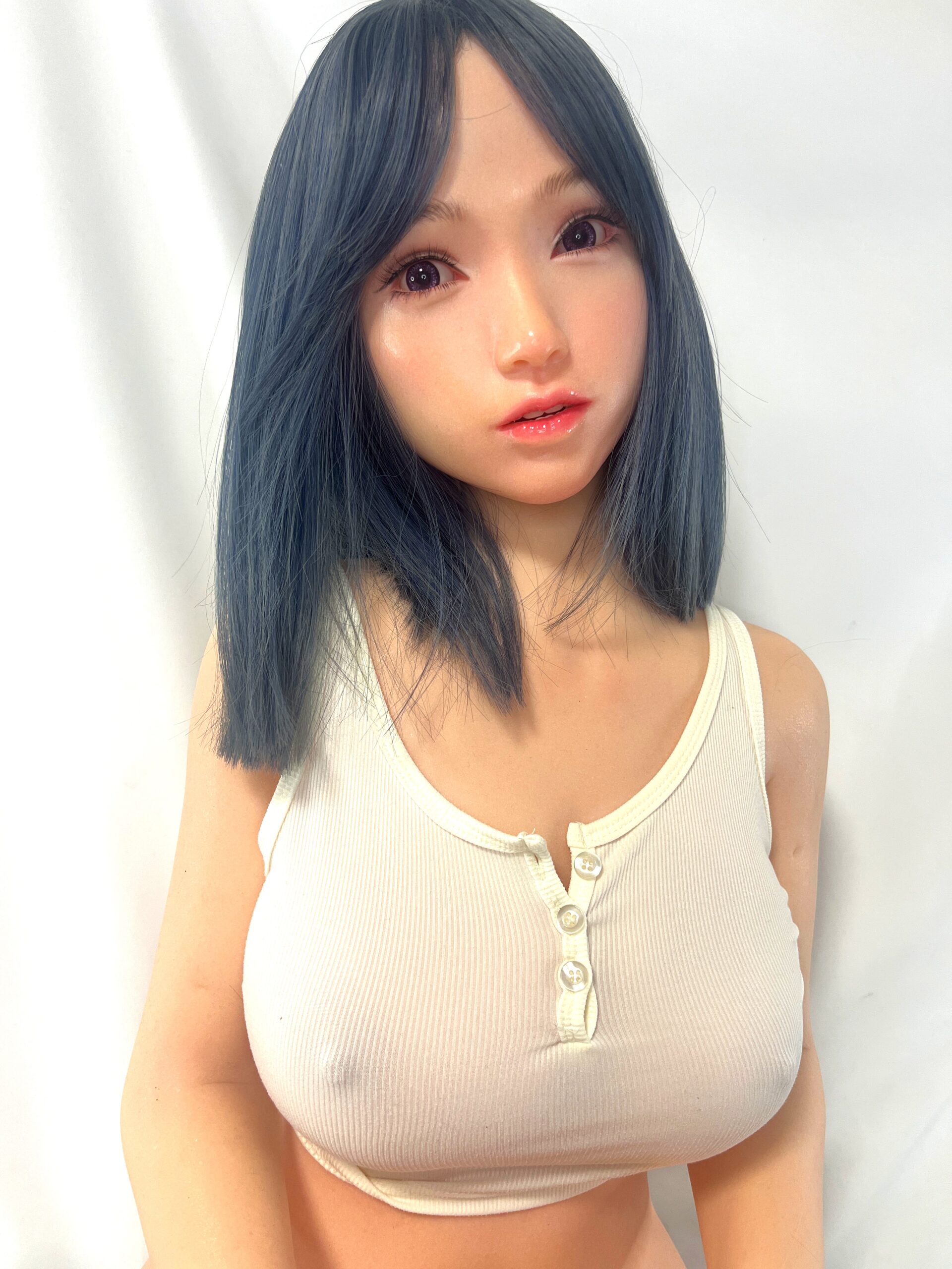 【中古】SINODOLL 戦闘機 Fカップ ハートハンド エアバック包み込み式膣 お尻太もも柔らか仕上げ ヒート機能 リアルメイク 自立加工有 指関節 ホール一体型 ゼリー胸 約167cm DF5732 - 画像 (3)