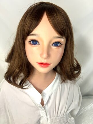【中古】Dollsenior 軟性シリコンヘッド　シリコンボディ　ハードハンドフット　自立加工有　指関節　ホール一体型　ゼリー胸　約148cm　DF5745