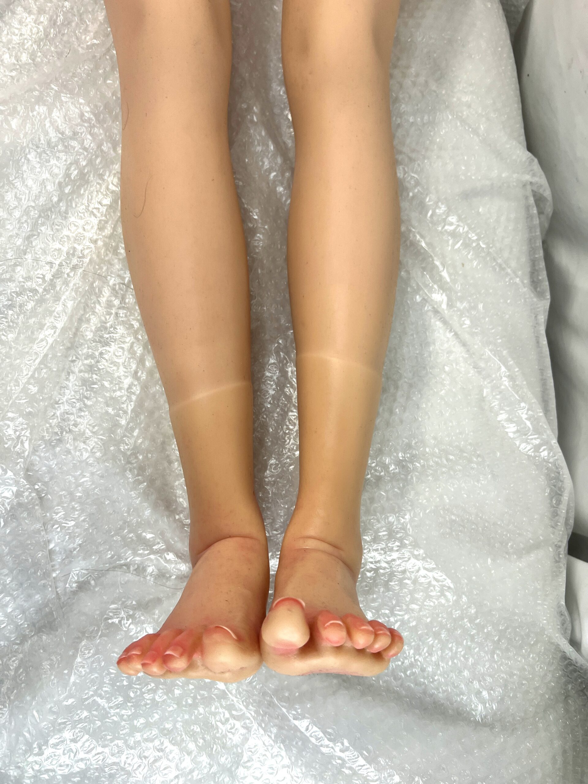 【中古】Dollsenior 軟性シリコンヘッド シリコンボディ ハードハンドフット 自立加工有 指関節 ホール一体型 ゼリー胸 約148cm DF5745 - 画像 (21)