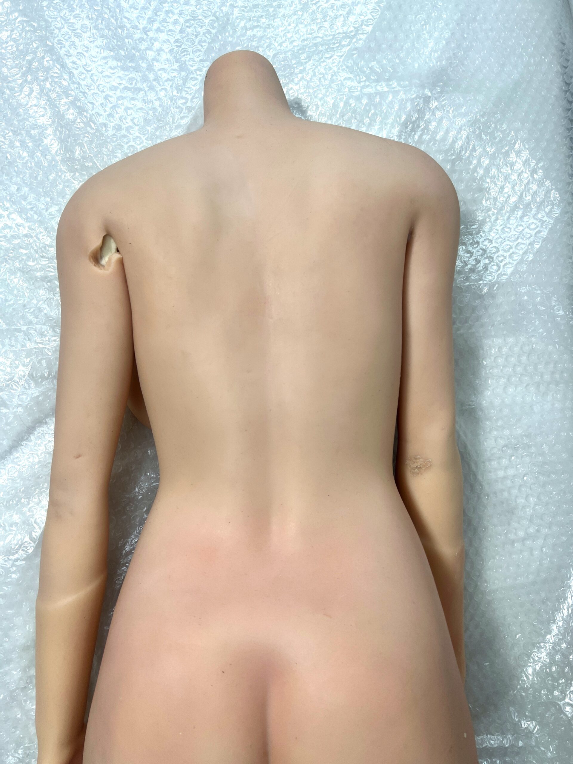 【中古】Dollsenior 軟性シリコンヘッド シリコンボディ ハードハンドフット 自立加工有 指関節 ホール一体型 ゼリー胸 約148cm DF5745 - 画像 (24)