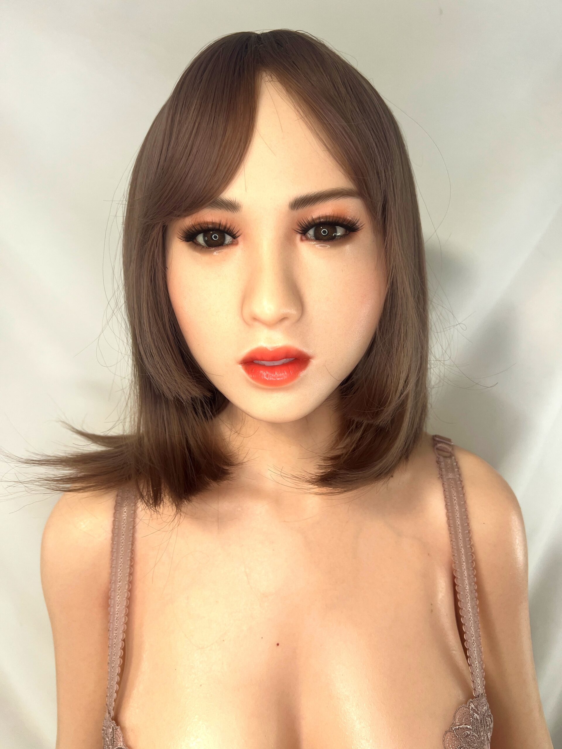【中古美品】RZRDOLL 人造人 理恵ヘッド 専用ジョイント ホール未使用品 自立加工有 指関節 ホール一体型 ゼリー胸 約170cm DF5751 - 画像 (2)