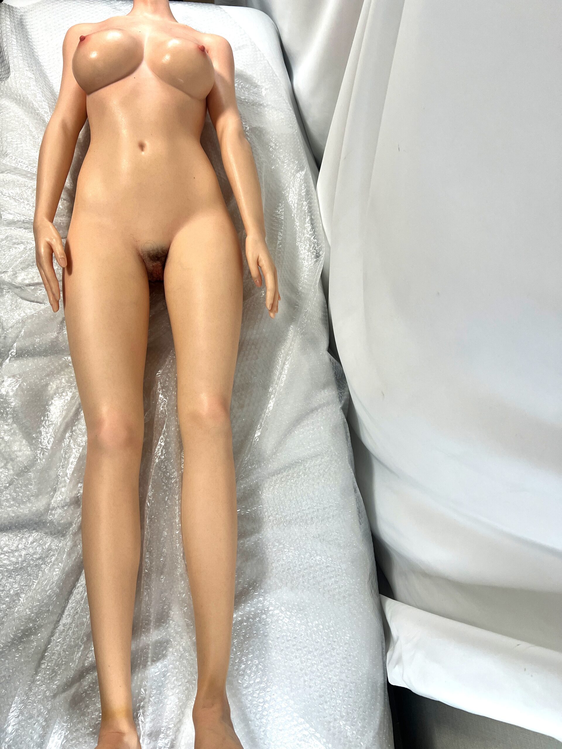 【中古美品】RZRDOLL 人造人 理恵ヘッド 専用ジョイント ホール未使用品 自立加工有 指関節 ホール一体型 ゼリー胸 約170cm DF5751 - 画像 (27)