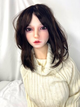 【中古】Yearndoll 軟性シリコンヘッド+WMDOLL TPEボディ　自立加工有　指関節　ホール一体型　約155cm　DF5755