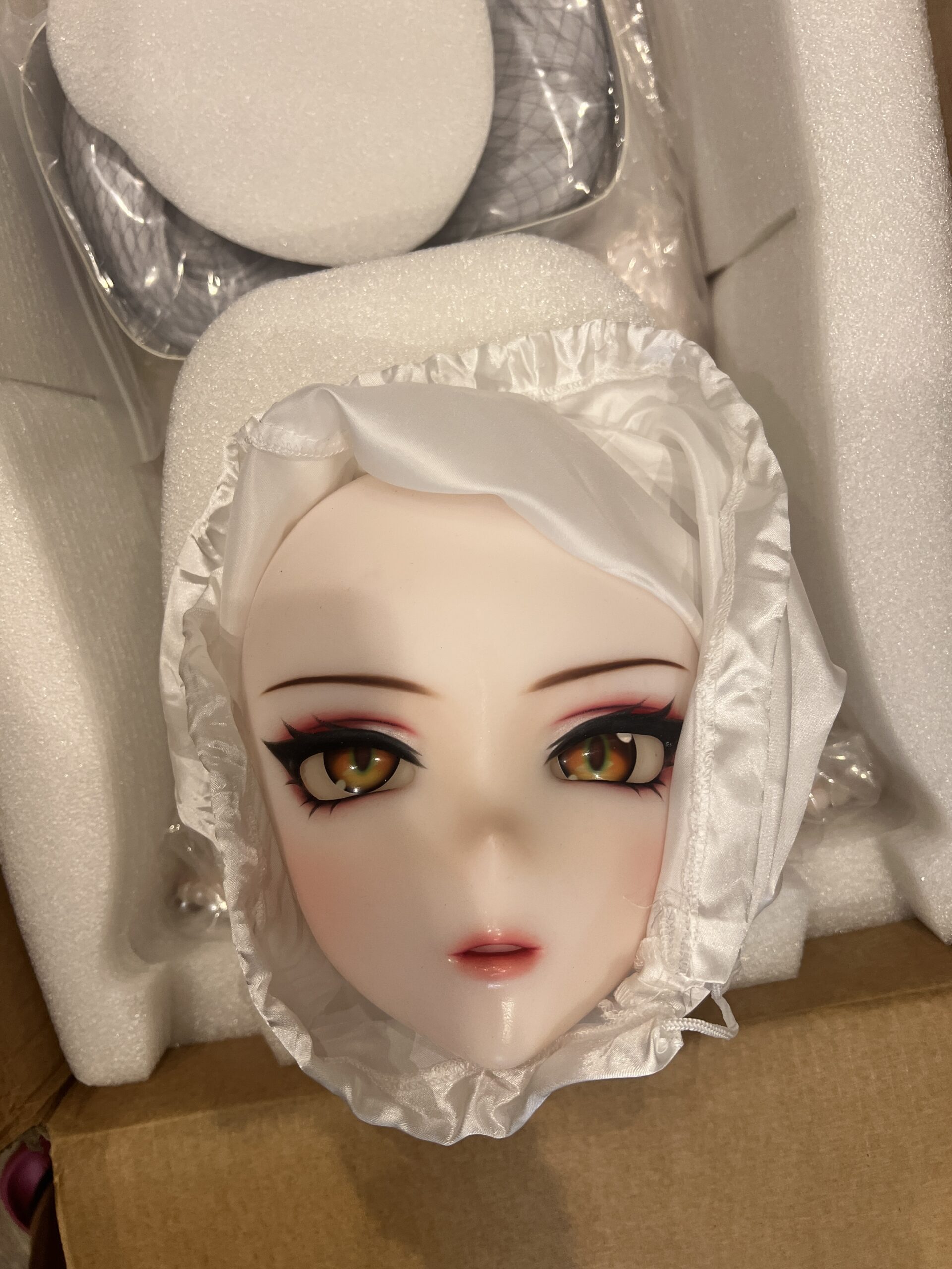 【新古品】Elsababe エルサベイブ AHR020ヘッド フルシリコン ホール脱着式 ゼリー胸 精密指骨 ホワイト肌 ハードフット ボディ、お尻柔らか仕上げ 148cm DF5750 - 画像 (10)