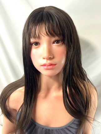 【中古美品】TOPSINO #T30 アートワークカスタムメイク 口可動有 ボディRRS+メイク　ホワイト色 ハードフット Bカップ　自立加工有　指関節　ホール一体型　ゼリー胸　約153cm　DF5744