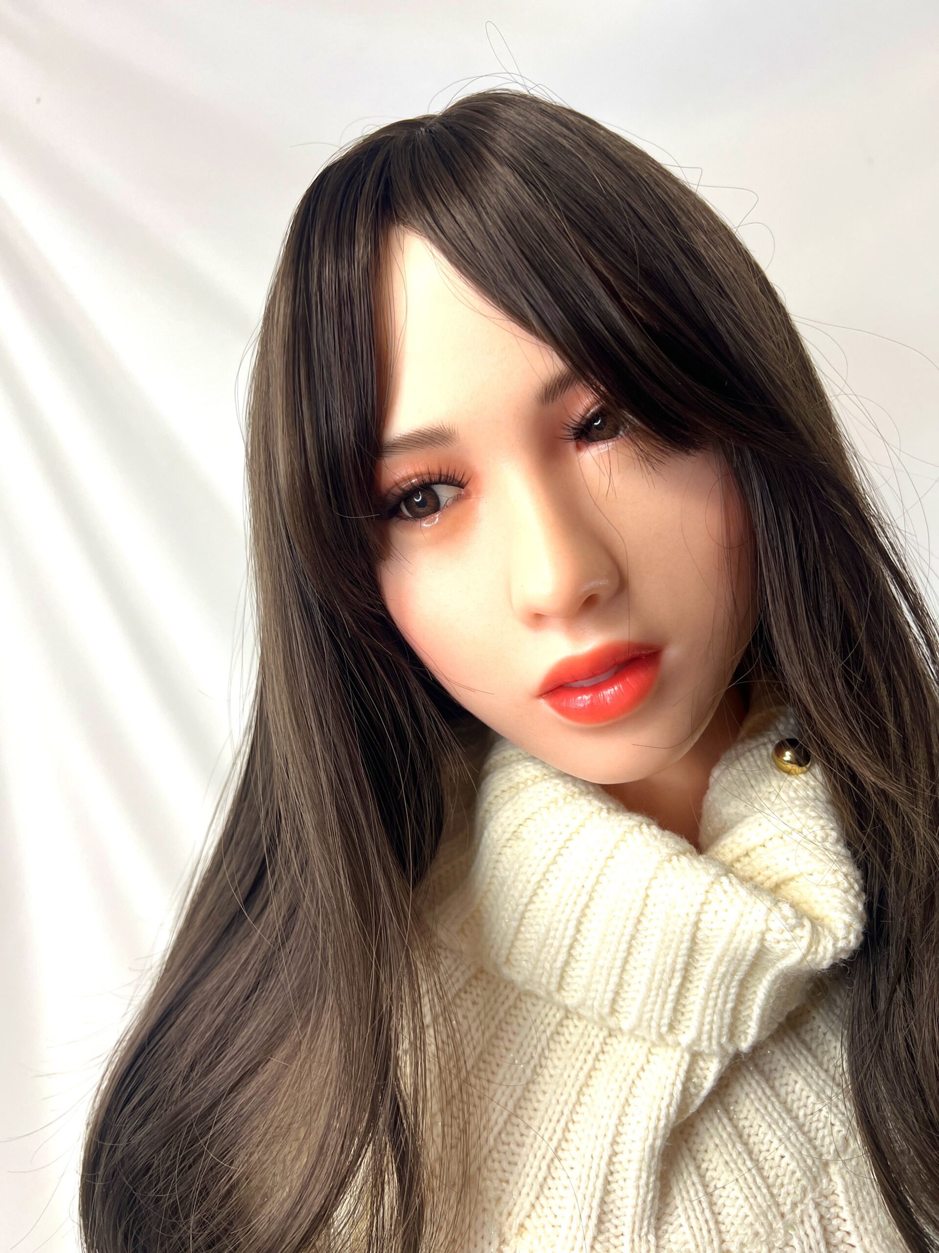 【中古美品】RZRDOLL 人造人 理恵ヘッド 専用ジョイント ホール未使用品 自立加工有 指関節 ホール一体型 ゼリー胸 約170cm DF5751 (複製) - 画像 (9)