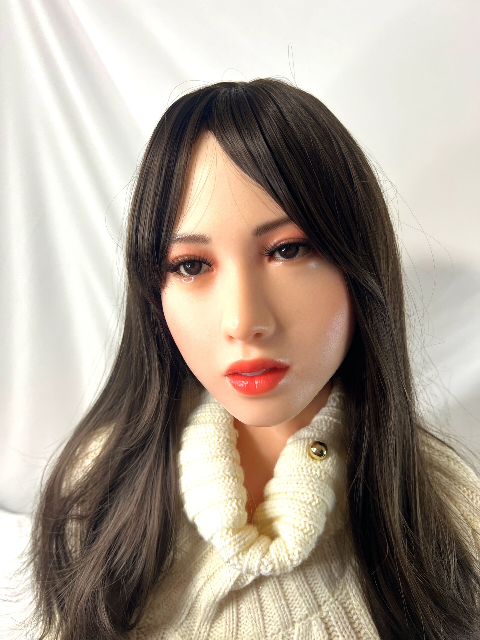 【中古美品】RZRDOLL 人造人 理恵ヘッド 専用ジョイント ホール未使用品 自立加工有 指関節 ホール一体型 ゼリー胸 約170cm DF5751 (複製) - 画像 (10)