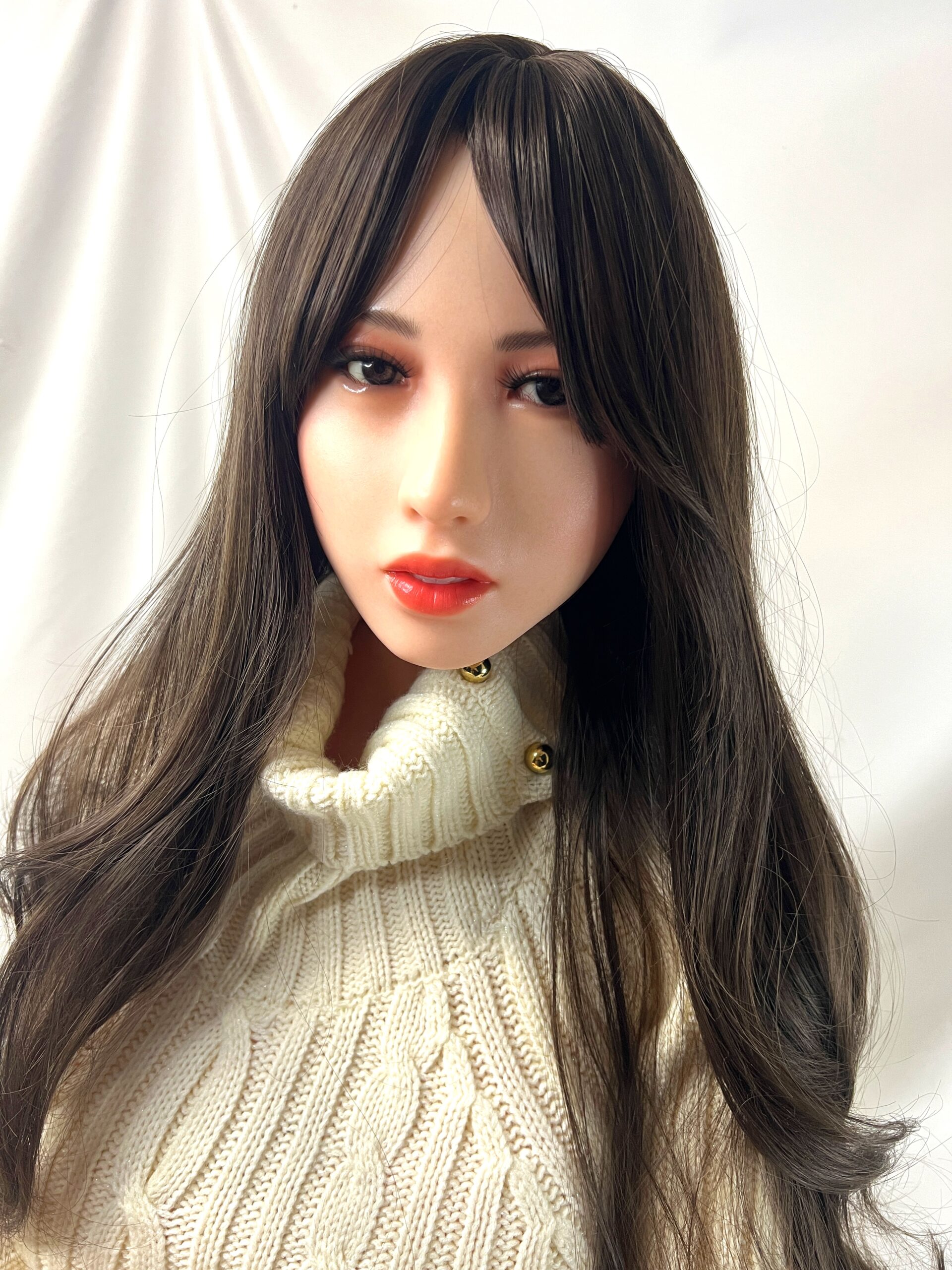 【中古美品】RZRDOLL 人造人 理恵ヘッド 専用ジョイント ホール未使用品 自立加工有 指関節 ホール一体型 ゼリー胸 約170cm DF5751 (複製)