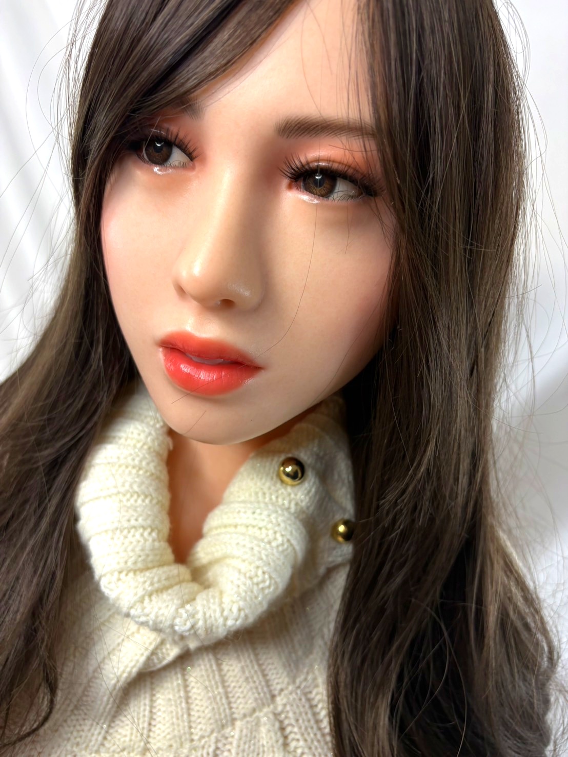 【中古美品】RZRDOLL 人造人 理恵ヘッド 専用ジョイント ホール未使用品 自立加工有 指関節 ホール一体型 ゼリー胸 約170cm DF5751 (複製) - 画像 (5)