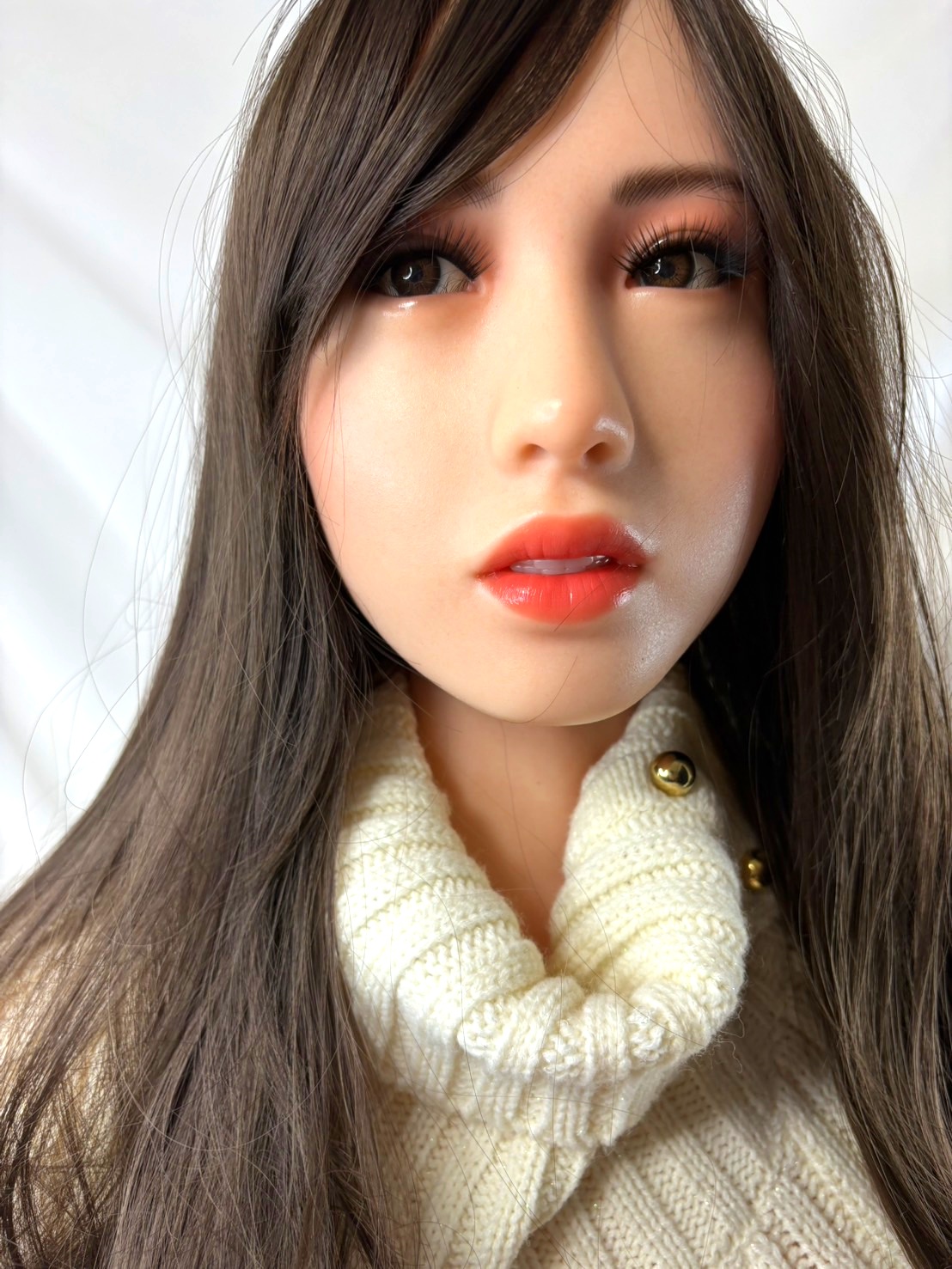 【中古美品】RZRDOLL 人造人 理恵ヘッド 専用ジョイント ホール未使用品 自立加工有 指関節 ホール一体型 ゼリー胸 約170cm DF5751 (複製) - 画像 (3)