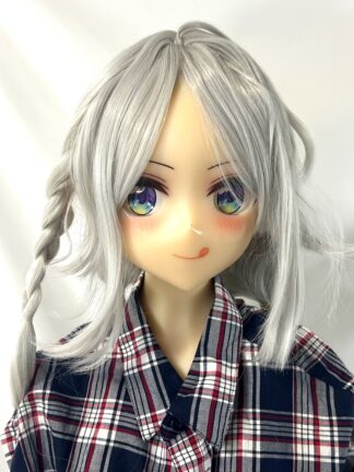 【中古超美品】Aotumedoll フルシリコン　Cカップ　ホワイト肌　ハードフット　自立加工有　指関節　ホール一体型　ゼリー胸　約155cm　DF5789