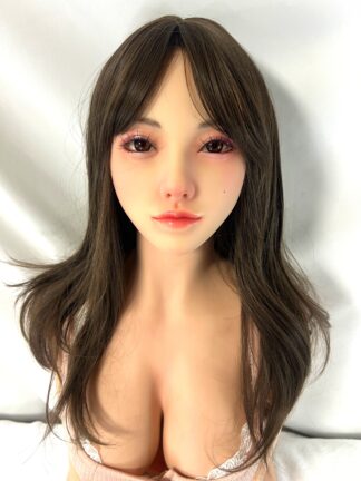 【中古美品】FUDOLL #32 軟性シリコンヘッド　口可動有　リアル口腔 Fカップ　ハードフット　超リアルメイク　自立加工有　指関節　ホール一体型　ゼリー胸　約165cm　DF5795
